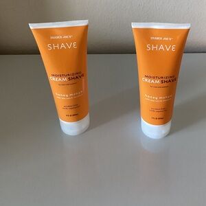 New Sealed 2 Traders Joe’s Discontinued Shaving CreamTubes